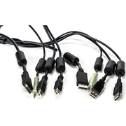 Vertiv Cybex SC800/SC900 6 feet All-in-One KVM Cable | Single Head | 4K UHD | DisplayPort-to-DisplayPort (CBL0104) - CBL0104