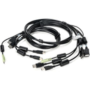 Vertiv Cybex SC800/SC900 6 feet All-in-One KVM Cable | Dual Head | 4K UHD | DisplayPort-to-DisplayPort (CBL0108)