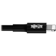 Tripp Lite 10ft Lightning USB/Sync Charge Cable for Apple Iphone / Ipad Black 10' - M100-010-BK