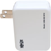 U280-002-W12_Tripp Lite by Eaton 2-Port USB Wall/Travel Charger, 5V, 1.0/2.4A