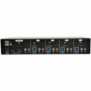 Tripp Lite series 4-Port DisplayPort KVM Switch w/Audio, Cables and USB 3.0 SuperSpeed Hub - B004-DPUA4-K