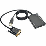 Tripp Lite VGA to HDMI Component Adapter Converter with USB Audio Power VGA to HDMI 1080p