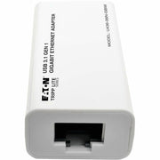 Tripp Lite by Eaton U436-06N-GBW USB 3.1 Gen 1 Type-C to Gigabit Ethernet NIC Network Adapter - U436-06N-GBW