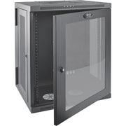 Tripp Lite by Eaton SRW15USG SmartRack 15U Low-Profile Switch-Depth WallMount Rack Enclosure Cabinet - SRW15USG