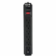 Tripp Lite Surge Protector Power Strip 6 Outlet 15 ' Cord Black 790 J - 6 x NEMA 5-15R - 1875 VA - 790 J - 120 V AC Input - TLP615B