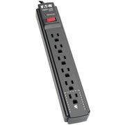 Tripp Lite Surge Protector Power Strip 6 Outlet 15 ' Cord Black 790 J - 6 x NEMA 5-15R - 1875 VA - 790 J - 120 V AC Input