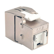 N238-001-SH-TFA_Tripp Lite by Eaton Toolless Shielded Cat6a Keystone Jack - Gray