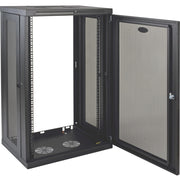 Tripp Lite by Eaton SmartRack 21U Wall-Mount Standard-Depth Rack Enclosure Cabinet - SRW21U