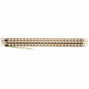 Tripp Lite 48-Port Cat6a Patch Panel Rackmount Shielded Feedthrough RJ45 1U - N254-048-SH-6A