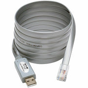 Tripp Lite by Eaton USB to RJ45 Cisco Serial Rollover Cable, USB Type-A to RJ45 M/M, 6 ft.