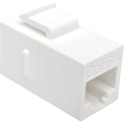 Tripp Lite by Eaton Cat6a Straight-Through Modular In-Line Snap-In Coupler (RJ45 F/F) - BHDBT-001-FF