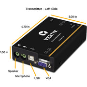 Vertiv Avocent LV 3010P KVM Extender Kit with Receiver & Transmitter - LV3010P-001