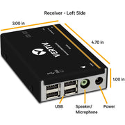 Vertiv Avocent LV 4010 High-Performance HD KVM Extender Kit with Receiver & Transmitter - LV4010P-001