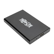 U357-025-UASP_Tripp Lite by Eaton U357-025-UASP Drive Enclosure - USB 3.0 Host Interface External - Black