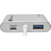 Tripp Lite by Eaton 4-Port Portable USB 3.1 Gen 1 Hub, Aluminum - U460-004-4A