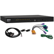 Tripp Lite by Eaton NetDirector 8-Port 1U Rack-Mount KVM Switch - B022-U08