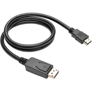 Tripp Lite series P582-003-V2 DisplayPort 1.2 to HDMI Adapter Cable, 3 ft.