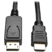 Tripp Lite series P582-003-V2 DisplayPort 1.2 to HDMI Adapter Cable, 3 ft. - P582-003-V2