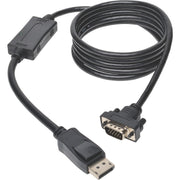 Tripp Lite series P581-006-VGA-V2 DisplayPort 1.2 to VGA Active Adapter Cable, 6 ft.