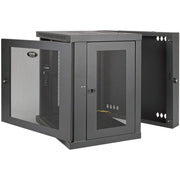 Tripp Lite by Eaton SmartRack 12U UPS-Depth Wall-Mount Rack Enclosure Cabinet, Hinged Back - SRW12USDP