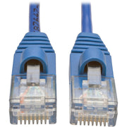 Tripp Lite by Eaton Cat5e 350 MHz Snagless Molded Slim UTP Patch Cable (RJ45 M/M), Blue, 3ft