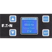 Eaton Metered Input rack PDU, 1U, 5-20P input, 1.92 kW max, 120V, 16A, 10 ft cord, Single-phase, Outlets: (12) 5-20R - EMIT01-10