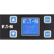 Eaton Metered Input rack PDU, 1U, 5-20P input, 1.92 kW max, 120V, 16A, 10 ft cord, Single-phase, Outlets: (12) 5-20R - EMIT01-10