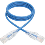 Tripp Lite series N201-S03-BL Cat6 Gigabit Snagless Slim UTP Patch Cable (RJ45 M/M), 3 ft. - N201-S03-BL