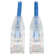 Tripp Lite series N201-S03-BL Cat6 Gigabit Snagless Slim UTP Patch Cable (RJ45 M/M), 3 ft.