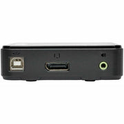 Tripp Lite by Eaton 2-Port DisplayPort 1.2 KVM Switch w/Audio, Cables and USB Peripheral Sharing - B004-DP2UA2-K