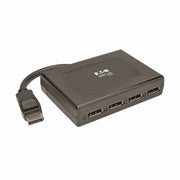 B156-004-V2_Tripp Lite by Eaton 4-Port DisplayPort 1.2 Multi-Stream Transport (MST) Hub,3840 x 2160(4K x 2K) UHD