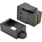 Tripp Lite HDMI Coupler Keystone Panel Mount F/F Black