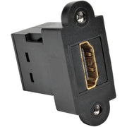 Tripp Lite HDMI Coupler Keystone Panel Mount F/F Black - P164-000-KP-BK