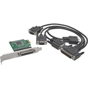 Tripp Lite by Eaton 4-Port DB9 (RS-232) Serial PCI Express Card - PCE-D9-04-CBL