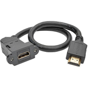 Tripp Lite by Eaton P162-001-KPA-BK HDMI Extension Audio/Video Cable with Ethernet - P162-001-KPA-BK