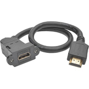 Tripp Lite by Eaton P162-001-KPA-BK HDMI Extension Audio/Video Cable with Ethernet - P162-001-KPA-BK