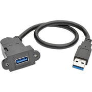 Tripp Lite by Eaton U324-001-KPA-BK USB Extension Data Transfer Cable - U324-001-KPA-BK