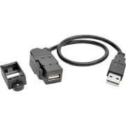 Tripp Lite by Eaton U024-001-KPA-BK USB Extension Data Transfer Cable