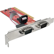 Tripp Lite by Eaton PCI-D9-02 2-Port DB9 Serial PCI Card with 16550 UART, Full Profile