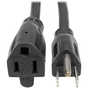 Tripp Lite by Eaton Heavy-Duty Power Extension Cord, 15A, 14 AWG (NEMA 5-15P to NEMA 5-15R), 15 ft.