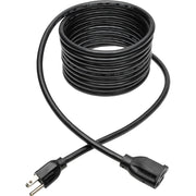 Tripp Lite by Eaton Heavy-Duty Power Extension Cord, 15A, 14 AWG (NEMA 5-15P to NEMA 5-15R), 15 ft. - P024-015