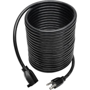 Tripp Lite by Eaton Heavy-Duty Power Extension Cord, 15A, 14 AWG (NEMA 5-15P to NEMA 5-15R), 25 ft. - P024-025