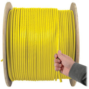 Tripp Lite by Eaton Cat5e 350 MHz Bulk Solid-Core PVC Cable, Yellow, 1000 ft - N022-01K-YW