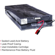 CyberPower RB1290X6B UPS Replacement Battery Cartridge for BP72V60ART2U 18 Month Warranty - RB1290X6B