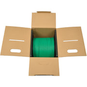 Tripp Lite by Eaton Cat6 Gigabit Bulk Solid-Core Plenum-Rated PVC Cable, Green, 1000 ft - N224-01K-GN
