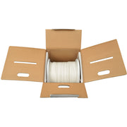 Tripp Lite by Eaton Cat6 Gigabit Bulk Solid-Core PVC Cable, White, 1000 ft - N222-01K-WH