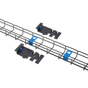 RSCMBFT42U42_Eaton Vertical Flextray, 4" x 2" , 42U, with Mounting Hardware; Black