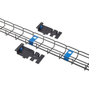 RSCMBFT48U42_Eaton Vertical Flextray, 4" x 2" , 48U,with Mounting Hardware; Black