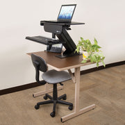 Tripp Lite by Eaton WorkWise Sit-Stand Desk-Clamp Workstation - WWSSDC