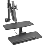 Tripp Lite series WorkWise Single-Monitor Sit-Stand Desk Clamp Workstation - WWSS1327CP